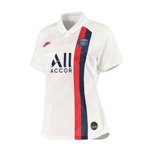 Camiseta Paris Saint Germain Tercera equipo Mujer 2019-20 Blanco